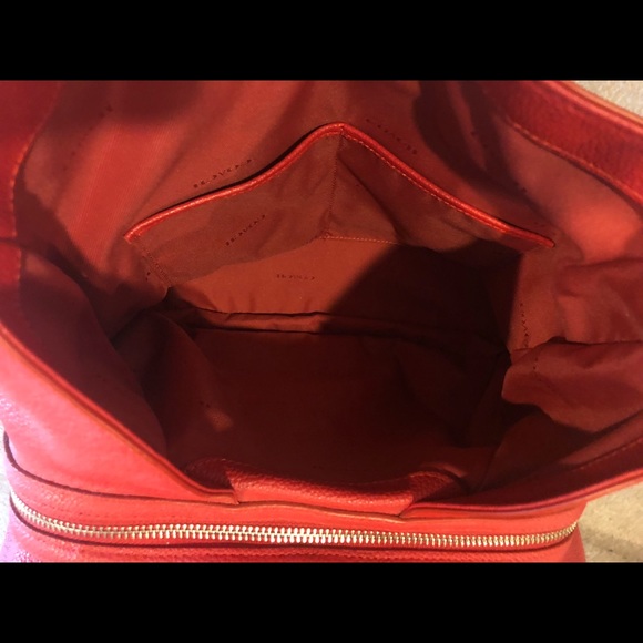 Ruby Red Coach Handbag - Picture 5 of 8
